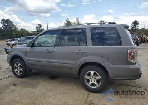 2007 Honda Pilot Exl from USA, damaged, VIN 5FNYF28727B032202